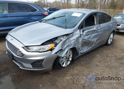 2020 Ford Fusion Se из США, поврежденный, VIN 3FA6P0HDXLR161947